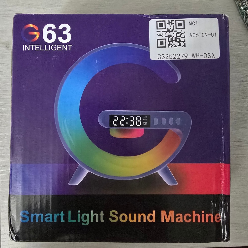 NIB G63 Intelligent Smart Light Sound Machine